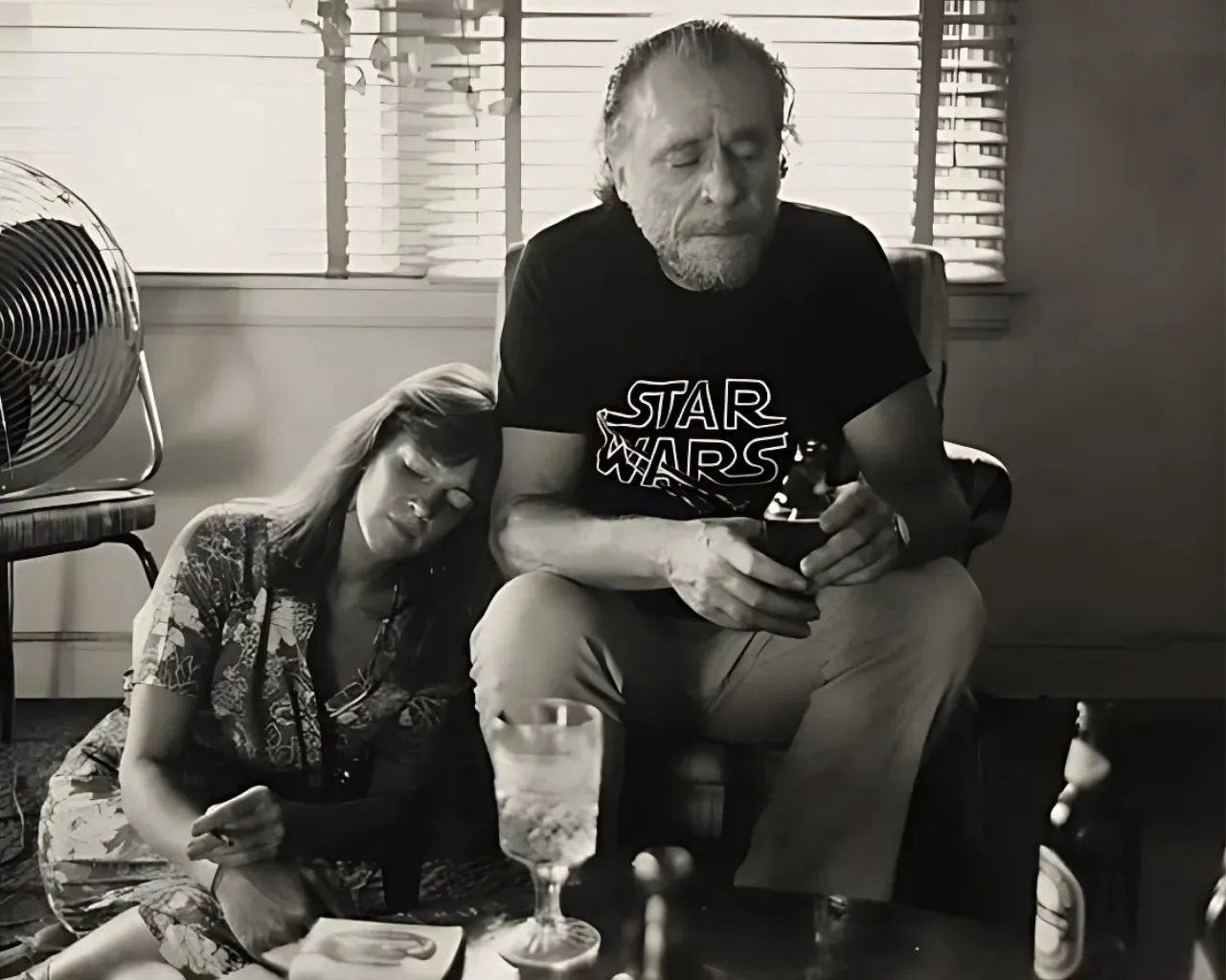 Bukowski y Linda.
